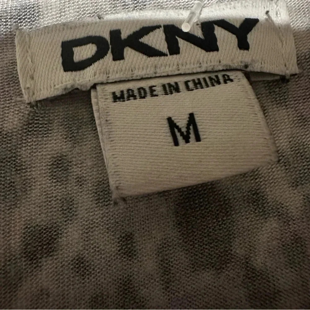 DKNY Short Sleeve Scatter Print Dress Size M - Picture 4 of 4